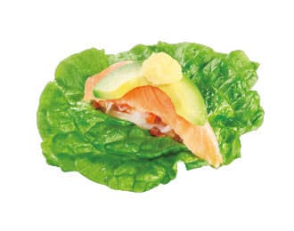 Roll de Verduras y Salmón con Shari