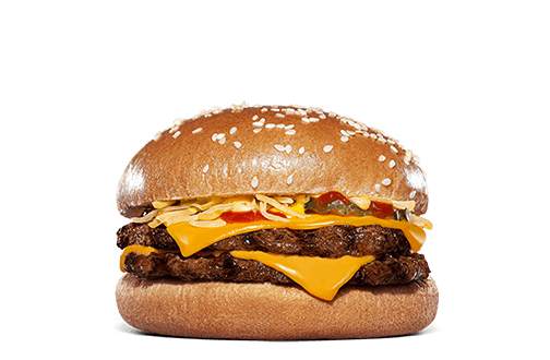 チーズダブルチーズバーガー