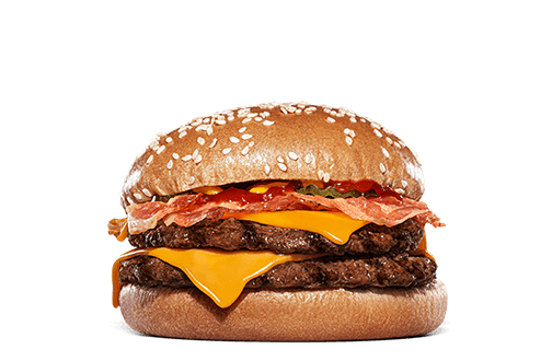 ベーコンダブルチーズバーガー