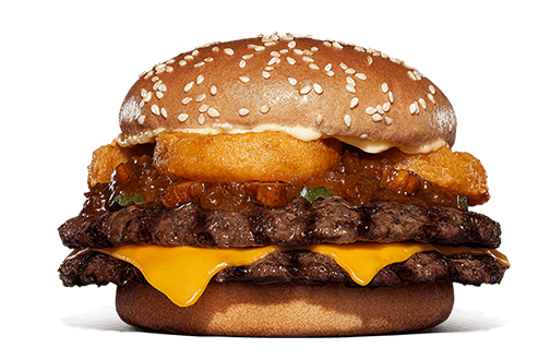 Onion Ringダブルビーフ Big Mouth Smokehouse