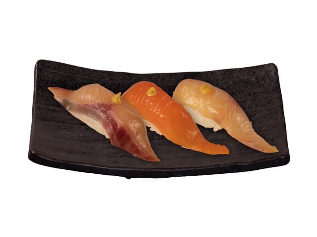 3-Piece Island-Style Marinated Sushi Assortment