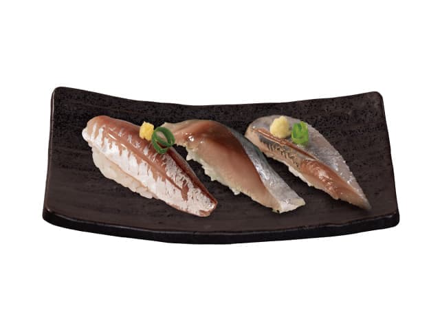 3-Piece Blue-Backed Fish Assortment