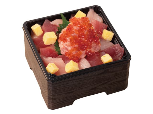 Mega Rice Bowl! Tuna & Albacore Tuna Chirashi Bento