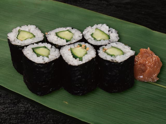 Plum & Shiso Cucumber Roll