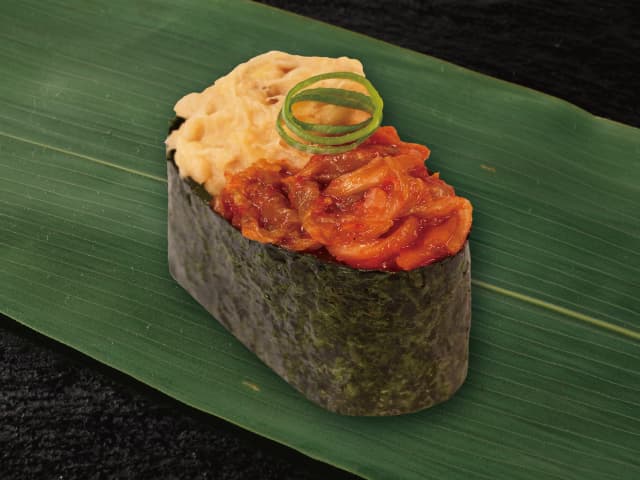 Kimchi & Natto Gunkan (1 pc)