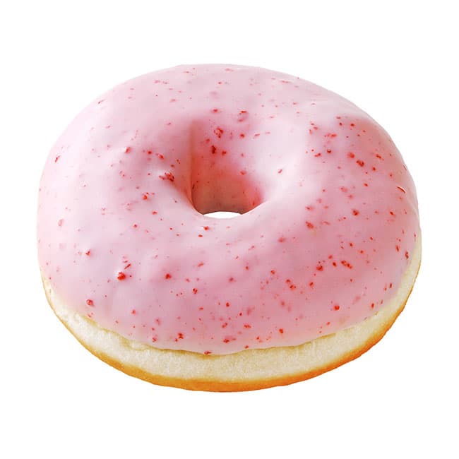 Erdbeer-Ring-Donut