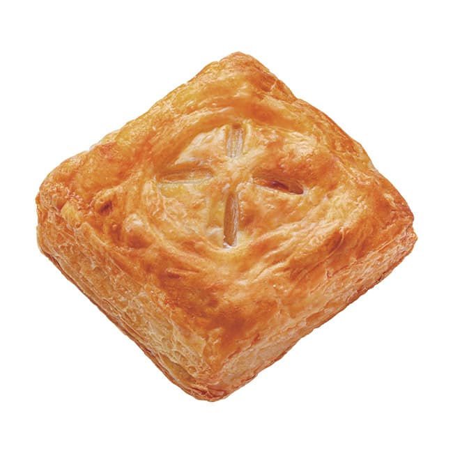 Pastete nach Croque-Monsieur-Art mit heller Soße