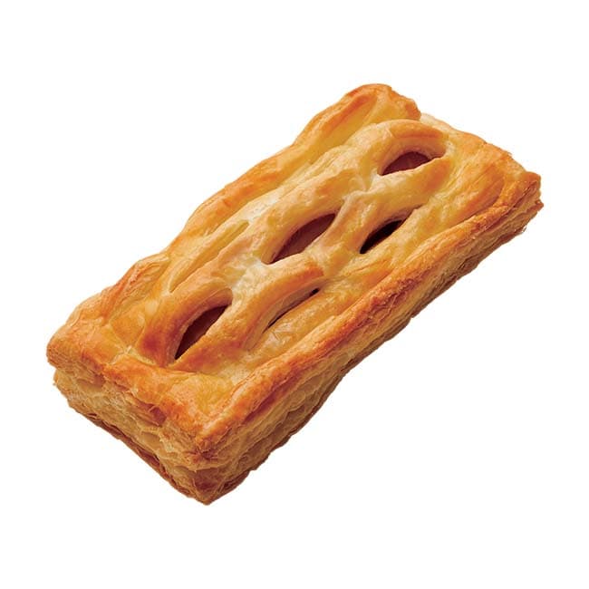 Heiße herzhafte Pastete BBQ Frankfurter