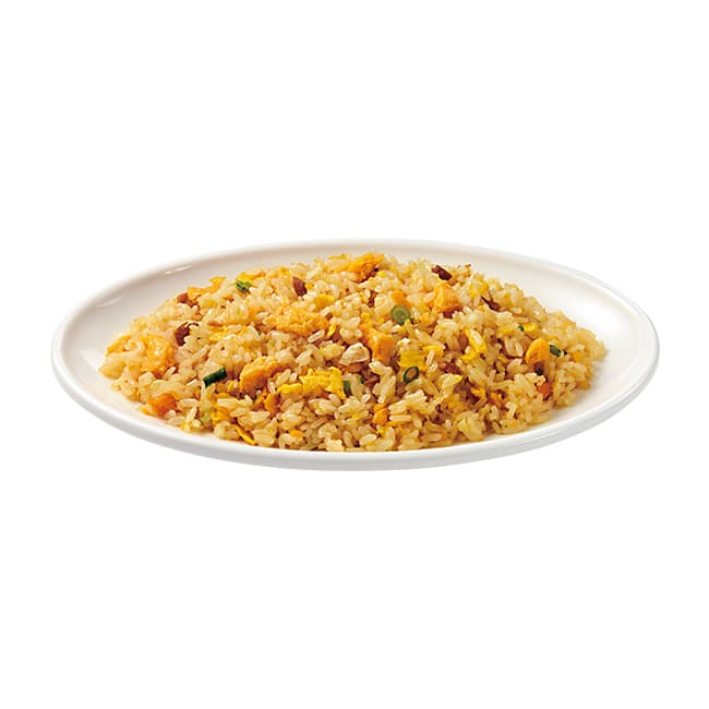 Gebratener Reis mit Ei (Aus japanischem Reis)