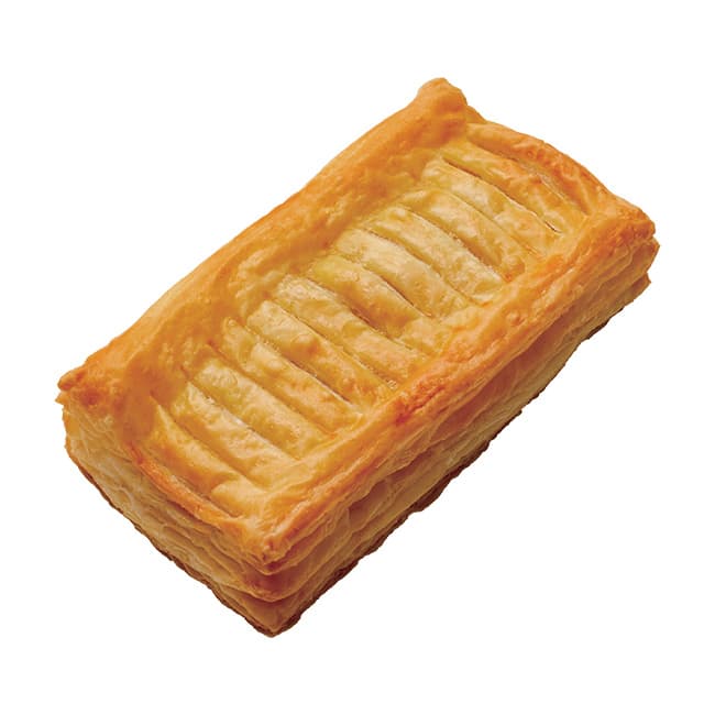 Heiße süße Pastete Apfel