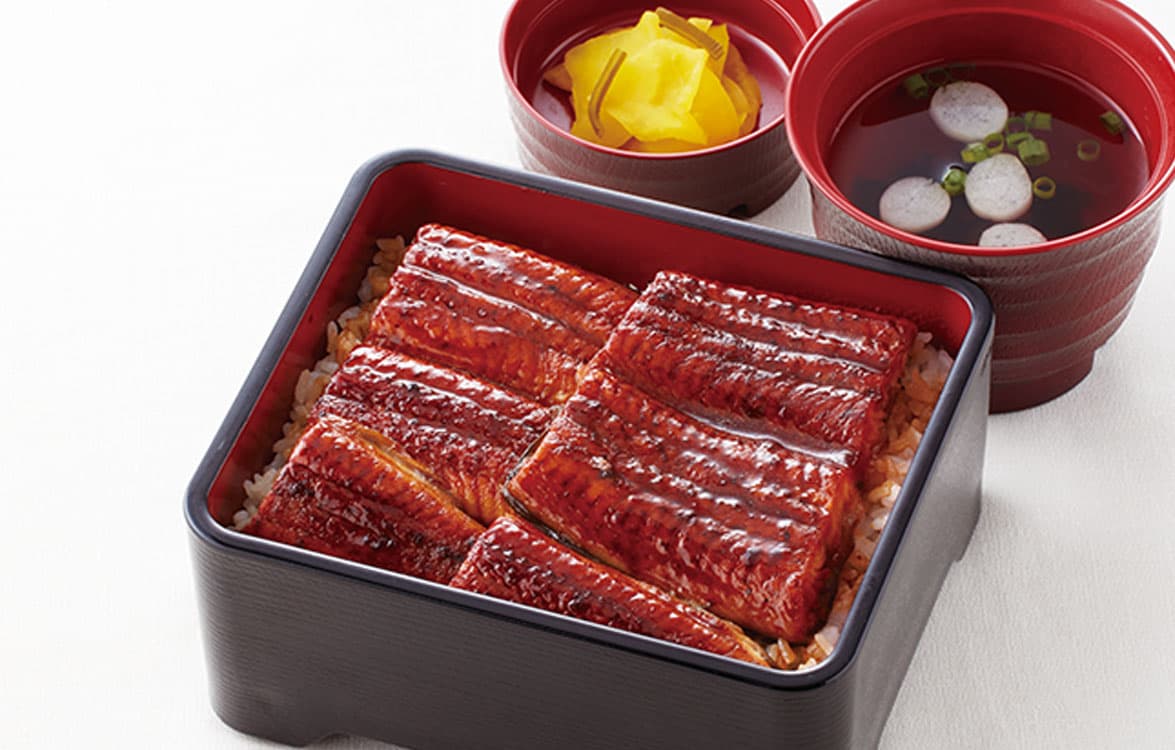 うなぎ二倍盛り重(お吸い物・漬物付)