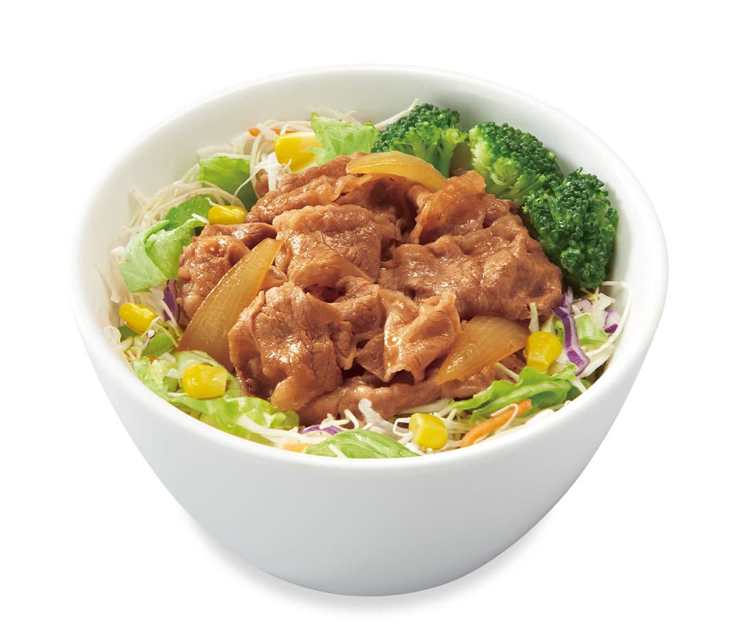 Gyudon Light (avec Tofu & Salade)