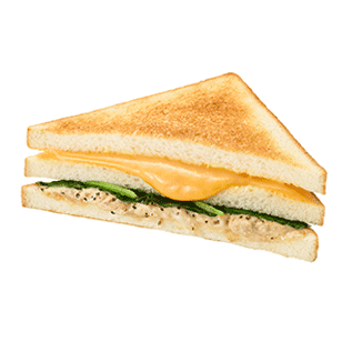 モーニングA トーストサンド とろ~りチーズ&ツナ ~チェダーチーズ~