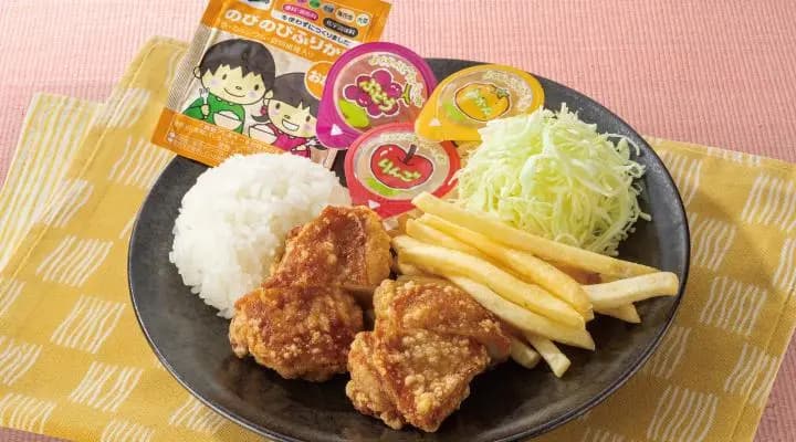 お子様から揚げプレート