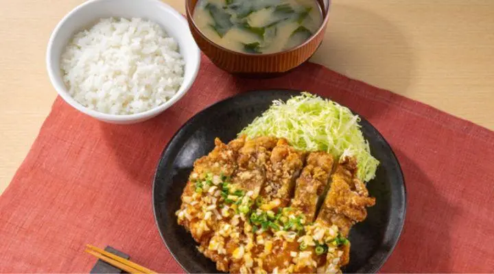 大判油淋鶏定食
