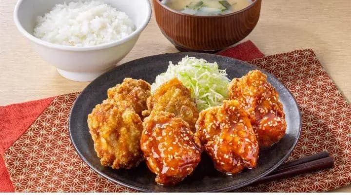 ヤンニョム合盛り定食【6個】