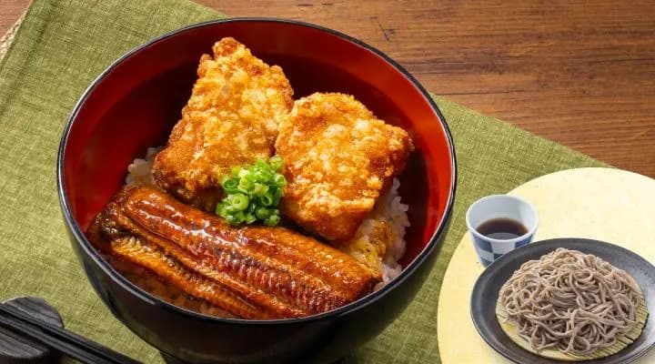うなから丼&蕎麦セット