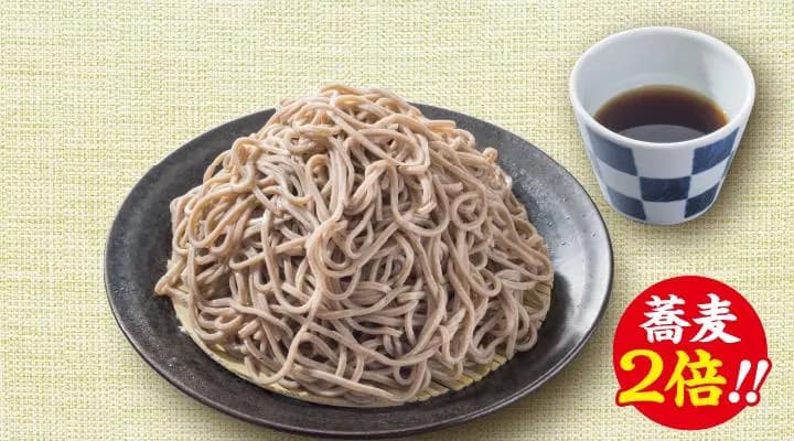 ★蕎麦2倍★もり蕎麦