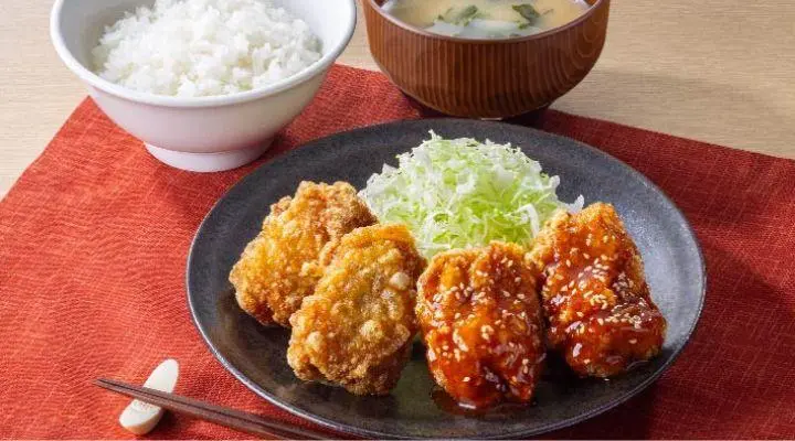 ヤンニョム合盛り定食【4個】