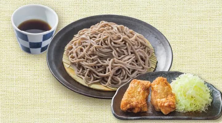 もり蕎麦&から揚げセット