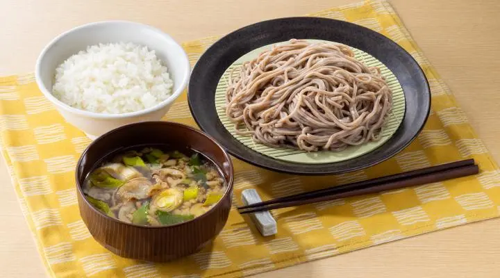 ★ご飯セット★“埼玉秩父”背脂たっぷり肉汁つけ蕎麦