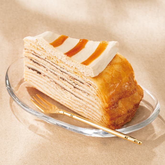 沖縄県産黒糖 パリパリチョコミルクレープ