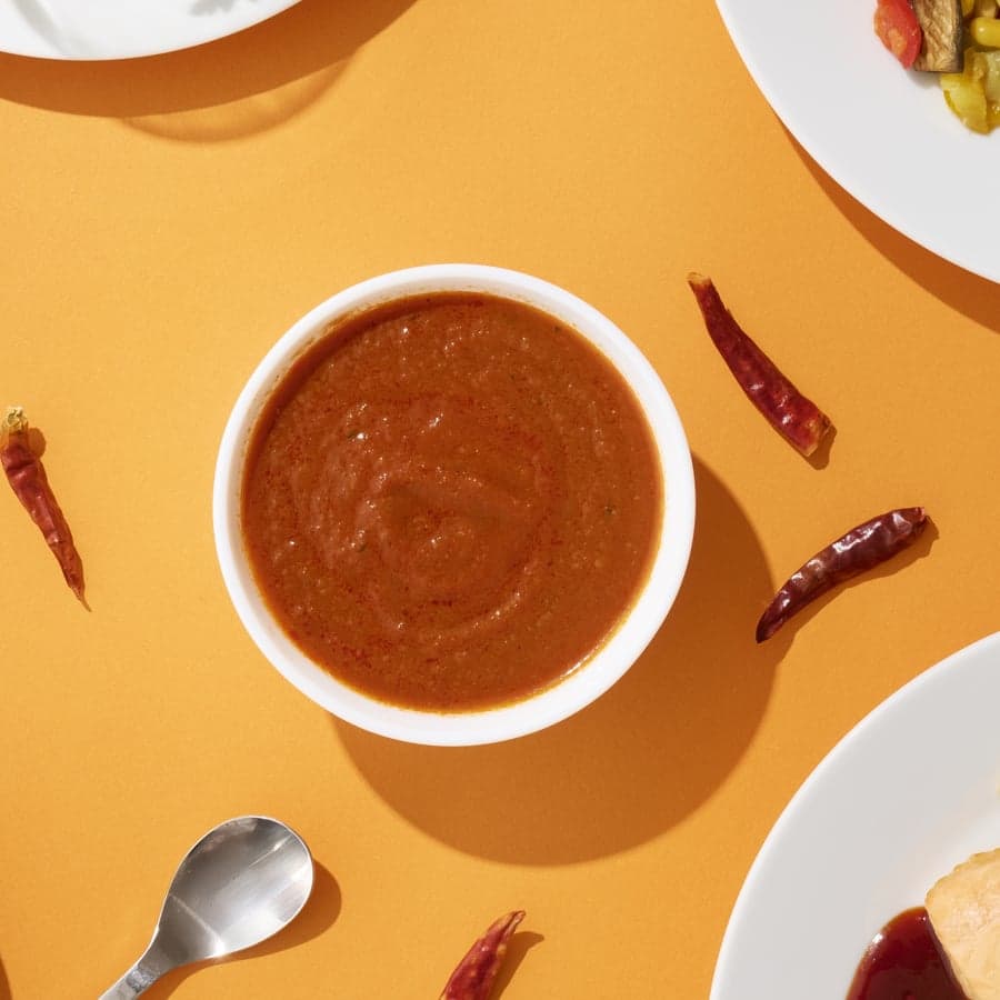 Sopa de tomate orgânica