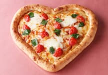 Heart-Shaped Margherita