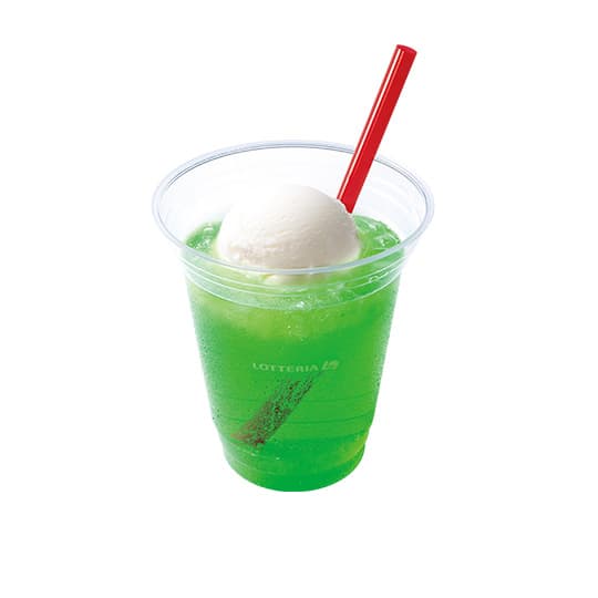 Float au soda au melon
