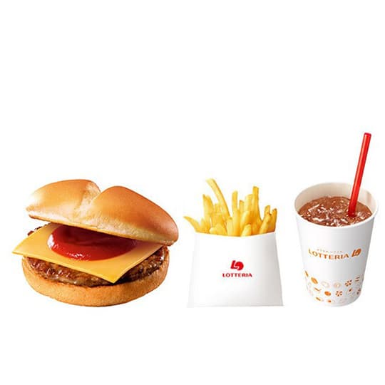 Menu cheeseburger enfant