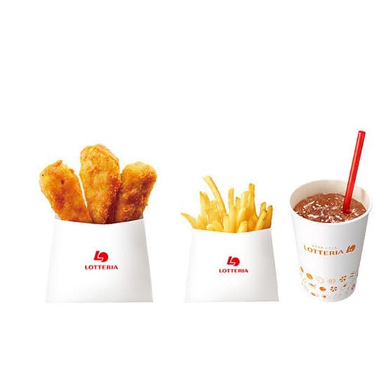 Menu nuggets de poulet