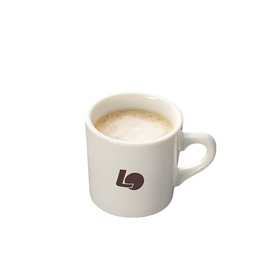Café latte chaud