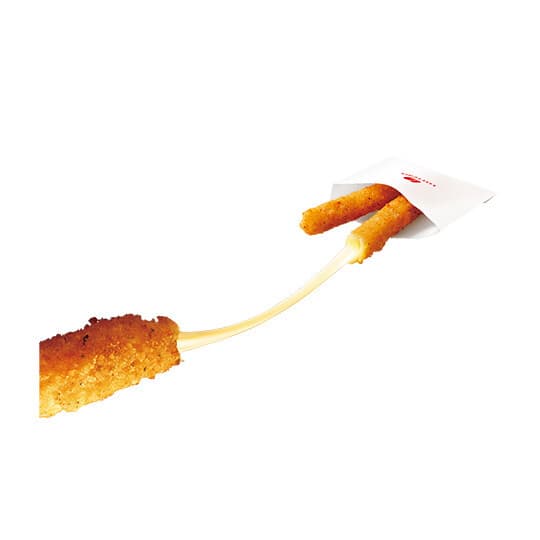 Bâtonnets de Mozzarella Filante (2 pièces)
