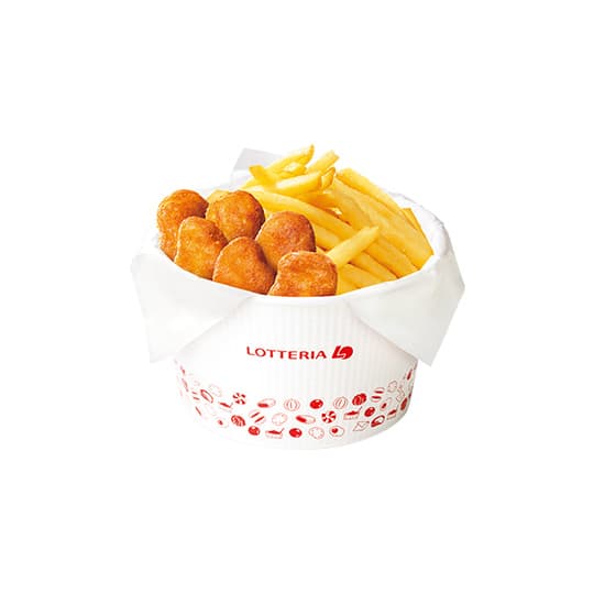 Seau de Frites et Nuggets