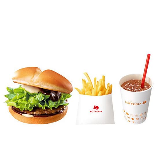 Menu burger teriyaki enfant