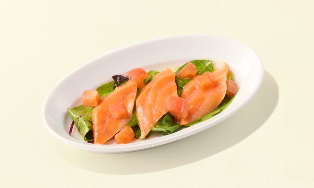 ランチ サーモンのカルパッチョ