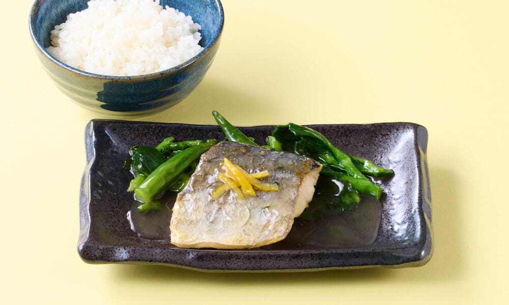 さわらと春野菜の柚子あん弁当