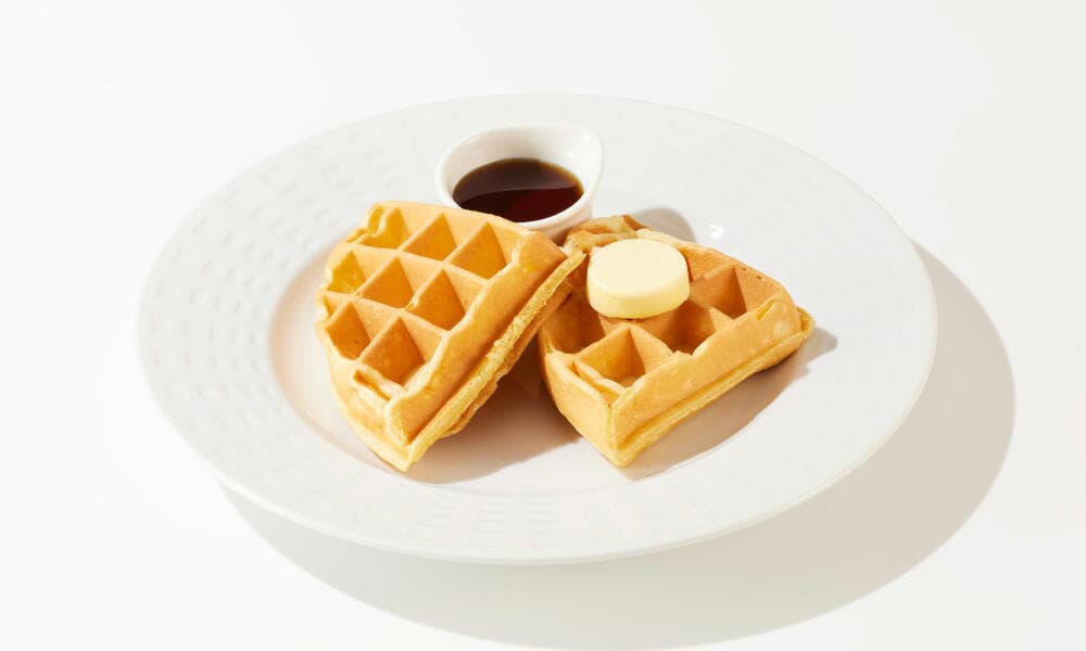 【単品メニュー】ハーフメイプルバターワッフル