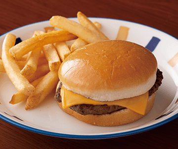 Kinder-Cheeseburger