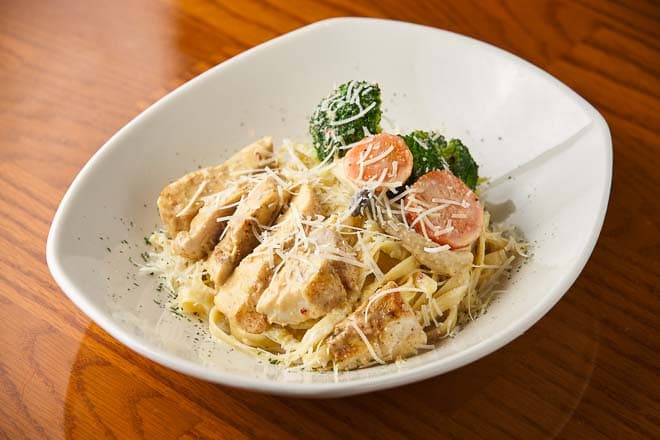 Cremige Hähnchen-Pasta