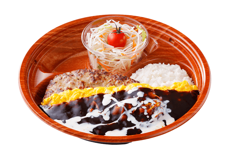 オムデミチーズバーグディッシュ