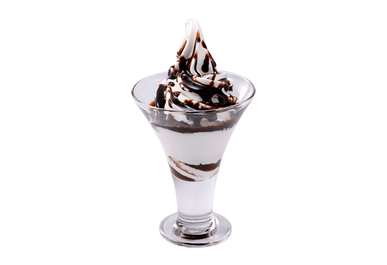 北海道ソフトクリーム(チョコソース)