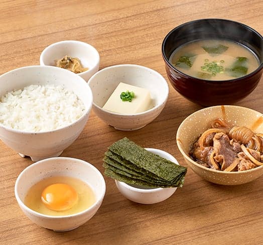 Petit-déjeuner Mini Sukiyaki