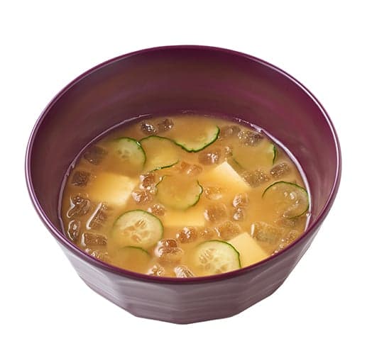Soupe miso froide de Miyazaki (À la carte)