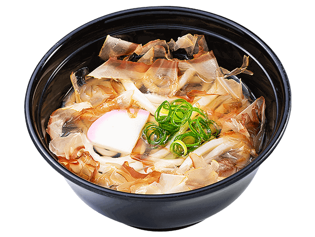 まぐろ節香るかけうどん (平日限定)