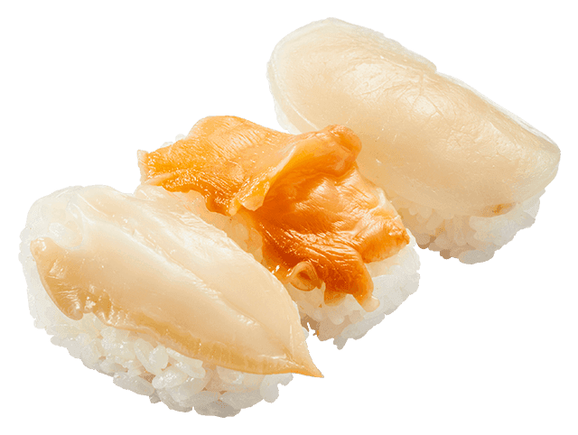 3種の貝食べ比べ