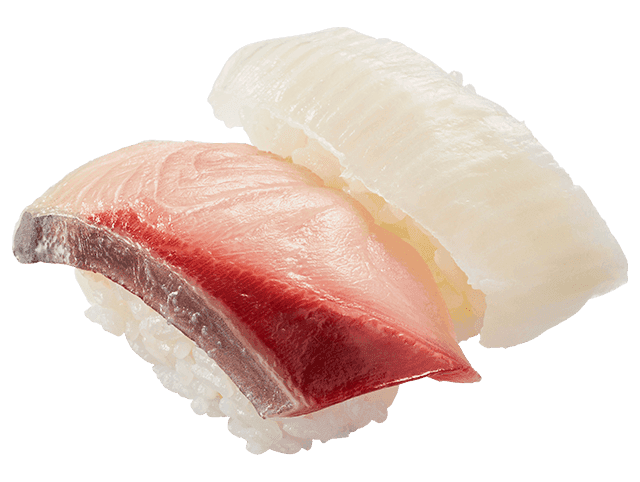 活〆はまち・えんがわ二種盛り