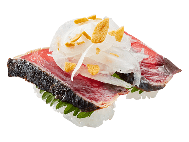 国産炭焼きかつおたたき 香味野菜仕立て