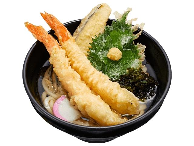 贅沢 大えび天入りうどん