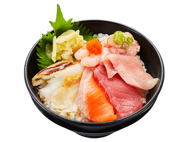 贅沢 9種の海鮮丼 ~シャリ1.5倍~